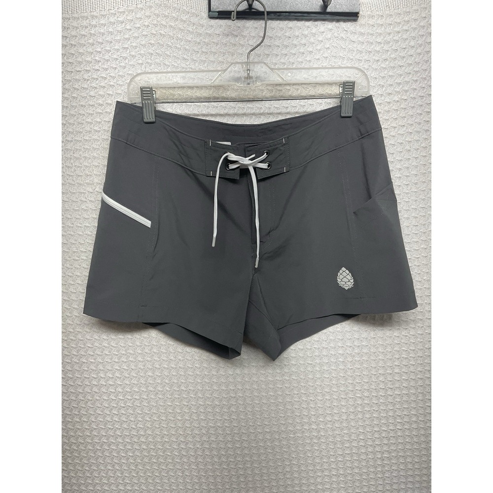 NEW STIO Women's CFS Board Shorts 4" - 100119 Steel/Magnet - Size 6 - Picture 1 of 13
